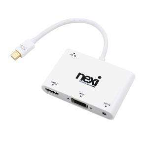 넥시 MINI DP TO HDMI VGA 컨버터 변환 젠더 NX-MDPHDC