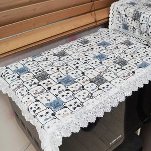 베어 전자렌지커버 패브릭커버 정수기덮개 2컬러 옥스포드원단
