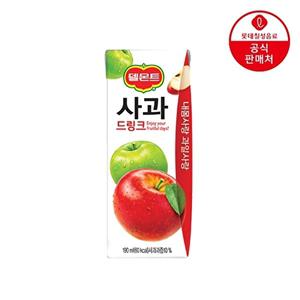 [롯데칠성음료]롯데칠성 델몬트 드링크팩 190ml x 48개 사과