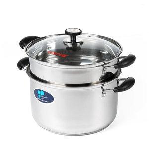 스텐냄비 아티스트 2단 찜기 24cm 찜솥 키친아트