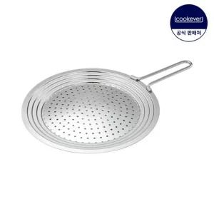 쿡에버 Cook304 스텐 프라이팬 튐방지 멀티커버 30cm