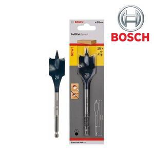 보쉬 스페이드 비트 28mm 2608900324 목공 목재 나비 드릴 기리 육각샹크