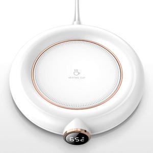 USB컵워머 온도조절 티워머 온열 컵따뜻하게 보온 히팅컵받침대 화이트 핑크 그린