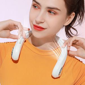 목 거치 선풍기 날개없는 LED 넥풍기 무드등 야외 활동 농사 밭일 시원한 목도리 선풍기