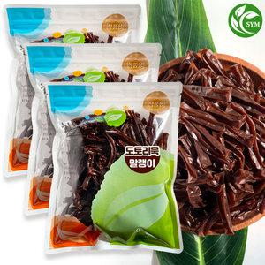 신영몰 도토리묵 말랭이 도토리 건조묵 250g X 3개 총 750g 국내가공 건조 말린묵