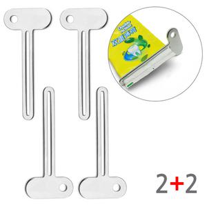 (스텐 치약짜개 A타입 2P+2P=4P) 메탈 튜브 염색약 짜개 디스펜서