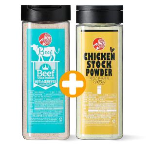 [아이엠소스] 치킨스톡파우더 + 비프스톡파우더 170g  닭 쇠고기 육수 분말 조미료
