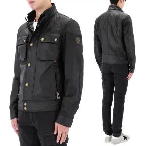 벨스타프 RACEMASTER 레이스마스터 왁스 자켓 104160 BLACK