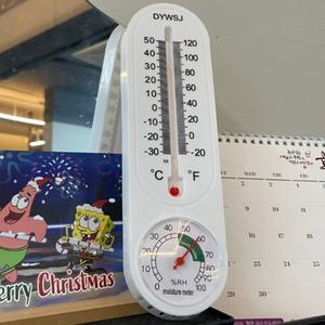 벽걸이 실내 아날로그온습도계 온습도계 식물 습도조절 막대형