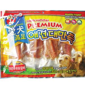 만도 치킨 우유닭갈비 400g 애견간식 캣츠앤독스
