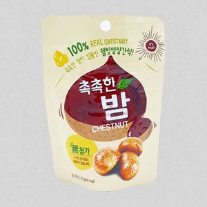 오성 촉촉한 부드러운 밤 말랭이 깐밤 50g /맛밤/밤츄