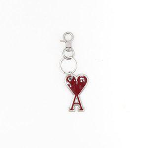 [아미] 레드 하트 로고 키링 REDsilver UKR906 363 686 HLC