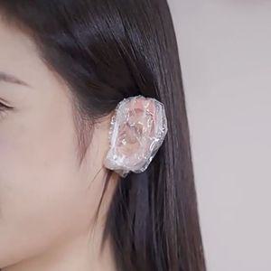 일회용 비닐 미용실 귀덮개 커버 염색 방수 이어캡이어 이어 1회용이어 마개
