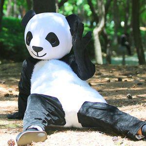 팬더 FUR 인형탈 리얼 판다 코스튬  168 180CM