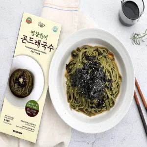 불려먹는 간편한 국수 평창한끼 곤드레국수 300g 글루텐프리면, 비건, HACCP인