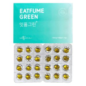 잇퓸 입냄새 구강 청결제 세정제 구취 제거제 먹는 가글 캡슐 그린 130mg x 24캡슐 1개 / 써클