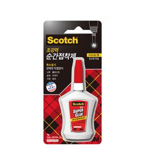 3M 스카치 순간 접착제 액상형 젤형 4g AD124