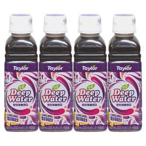 테일러 푸룬 딥워터 180ml 4병 건자두 농축 프룬 푸룬 주스