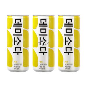 데미소다 레몬 250ml/ 5캔