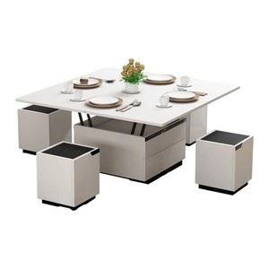 공간활용 54cm 원목탁자 원목색 66 60CM 2m 테이블 커피 리프트업