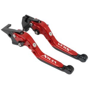오토바이 조절식 확장형 접이식 브레이크 클러치 레버 주차 핸들, XMAX 125 250 300 400 XMAX250 XMAX300 XMAX400