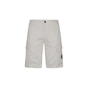 [CP COMPANY]시피컴퍼니 렌즈 카고 반바지 화이트 남성 18CMBE116A 005694G 103