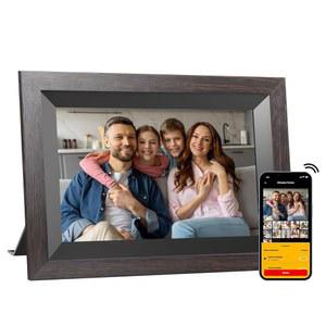 32GB 스토리지가 포함된 KODAK 10.1인치 WiFi 디지털 액자, 전자 스마트 액자 1280x800 IPS 터치스크린, 자동 회전, 여성 어머니의 날 크리스마스를 위한 순간 선물 공유