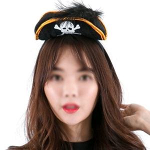 PW 파티 (럭셔리해적머리띠) 헤어밴드 할로윈