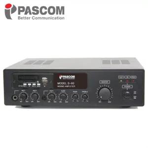 PASCOM (파스컴) S-30M 30W 방송용앰프 PA앰프 MP3,USB