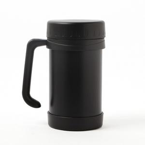 스텐 이중진공 보온컵 보온 머그컵 (500ml 블랙)