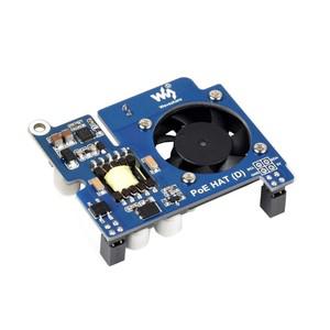 라즈베리파이 3B/4B용 Waveshare Power over Ethernet HATD 802.3af 준수 케이스 호환