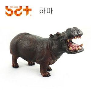모형 하마 동물교구 피규어 수집품