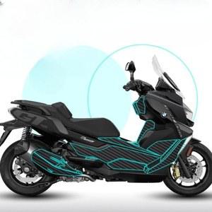 오토바이 카본 스티커 개성 장식 25 엠블럼 보호필름 c400gt 투명