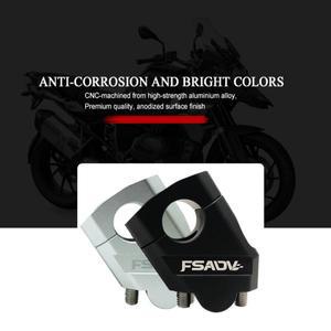 22mm 핸들 바 라이저 마운트 클램프 BMW 호환 R850R F800ST R ST F 바이크 오토바이