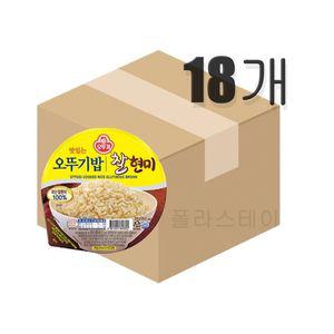 오뚜기 찰현미밥 210g 18개 (원산지_상세설명에 표시)