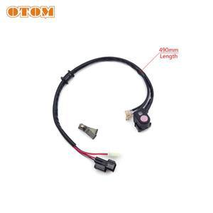 OTOM 바이크 오토바이 킬 스위치 라이트 엔진 스톱 단추 포함 혼다 호환 CRF250F  피트 더트 바이크 액세서