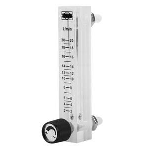 산소 유량계 공기 가스 LZQ-7 산소/공기/가스 용 제어 밸브가있는 2-20LPM 미터