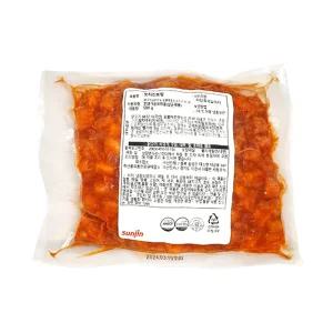 선진 핫치킨토핑 500g 냉동 고기토핑