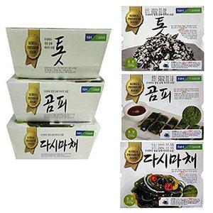 [셀러허브 패션][JHMR5Q78_52EO] 3종 묶음-곰피250g+다시마채250g+톳200g