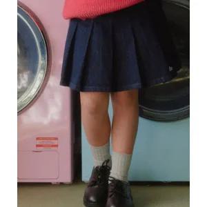 LEE KIDS 데님 플리츠 스커트 인디고 L케이투 K2501SR71IN 287324