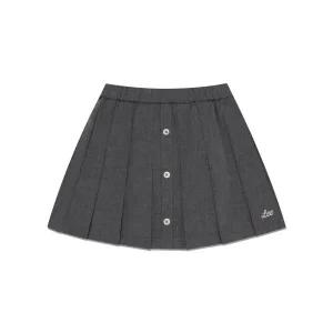 LEE KIDS 플리츠 레귤러핏 미니 스커트 차콜 L케이투 K2403SR70CH 287616