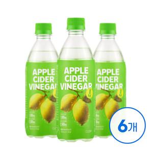 클룹 애사비소다 레몬비니거 제로 500ml 6입