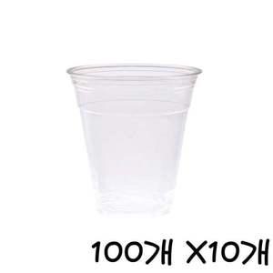 테이크아웃 PET 투명컵 12oz 지름92mm 100개
