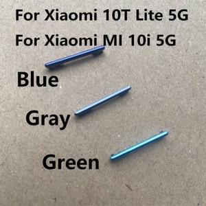 샤오미 MI 10T 라이트 5G 전원 볼륨 단추 스위치 온 오프 사이드 키 교체 수리 부품
