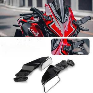 혼다 용 CBR500R CBR 650R 오토바이 사이드 미러 Winglets 윈드 윙  회전 후방 카메라