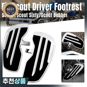 오토바이 프론트 라이더 플로어 보드 발판 풋페그 발받침 인디언 스카우트 식스티 로그 20 바버 2015-2023