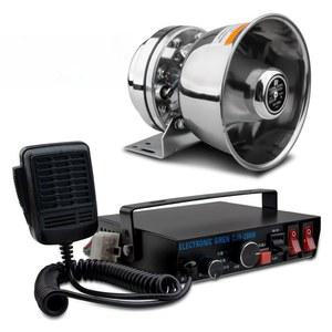 화물차 차량 확성기 고음 경음기 경적 검정색 후진벨 공사현장 12V200W 사각스피커