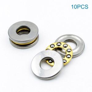 10pcs 미니 스러스트 볼 베어링 3D 프린터 F3 8M F5 10M F6 12M F8 22M F8 14M F8 16M F10 17M F12 21M 소형 축 볼 베어링