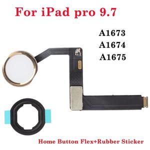 ipad 호환 Pro 9.7 A1673 홈 버튼 플렉스 케이블 어셈블리 용 1pcs 메뉴