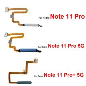 Xiaomi Redmi Note 11 Pro Plus 4G 5G 지문 센서 전원 버튼 플렉스 리본 부품 용 케이블